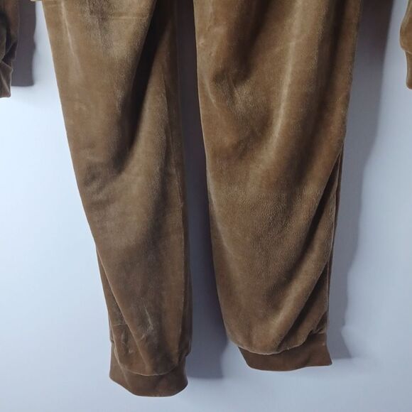 Brown Velour Tracksuit Set - Picture 6 of 16
